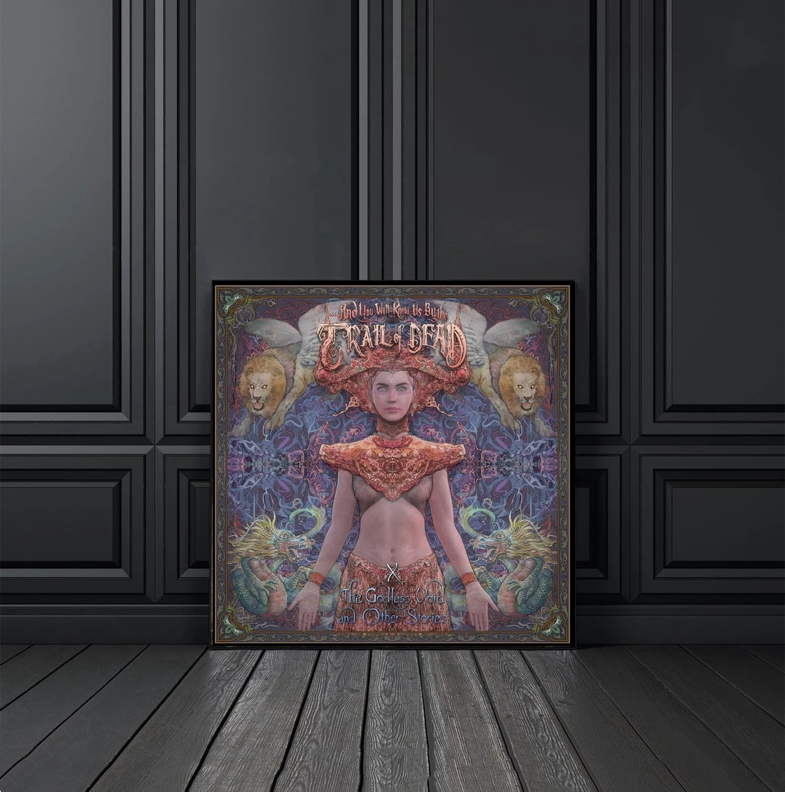 X The Godless Void and Other Stories And You Will Know Us By The Trail of Dead Music Album Cover Poster Canvas Print