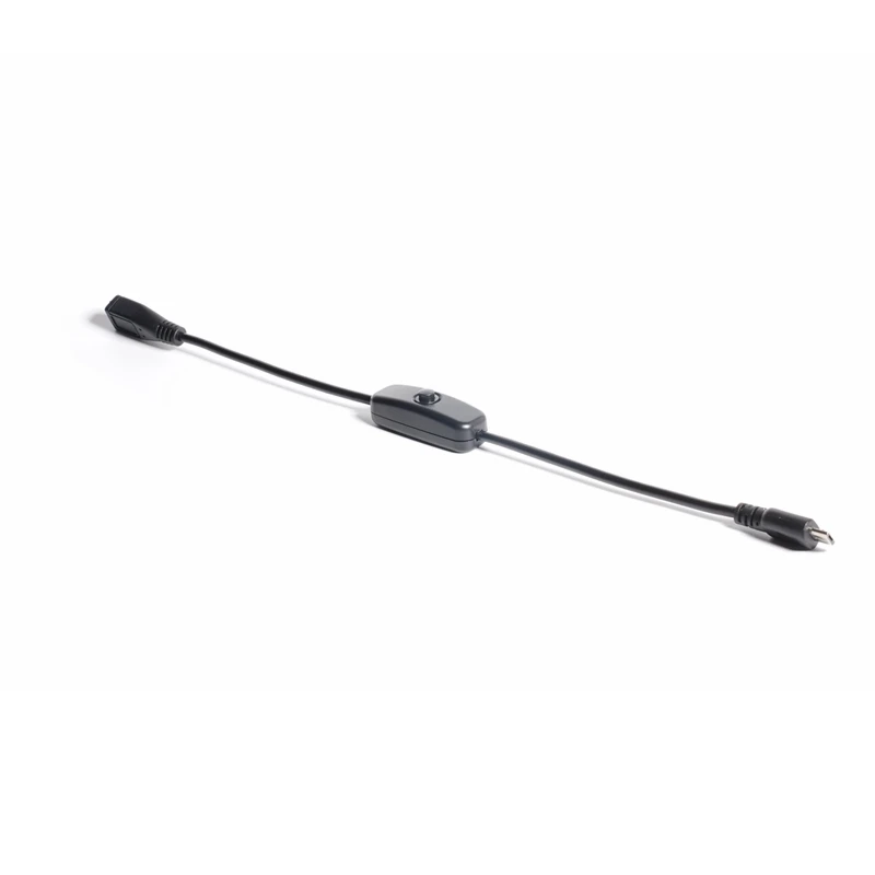 Micro USB Weiblichen zu Männlichen Kabel Raspberry Pi 3,Pi 2,B +, null W Power Switch Kabel