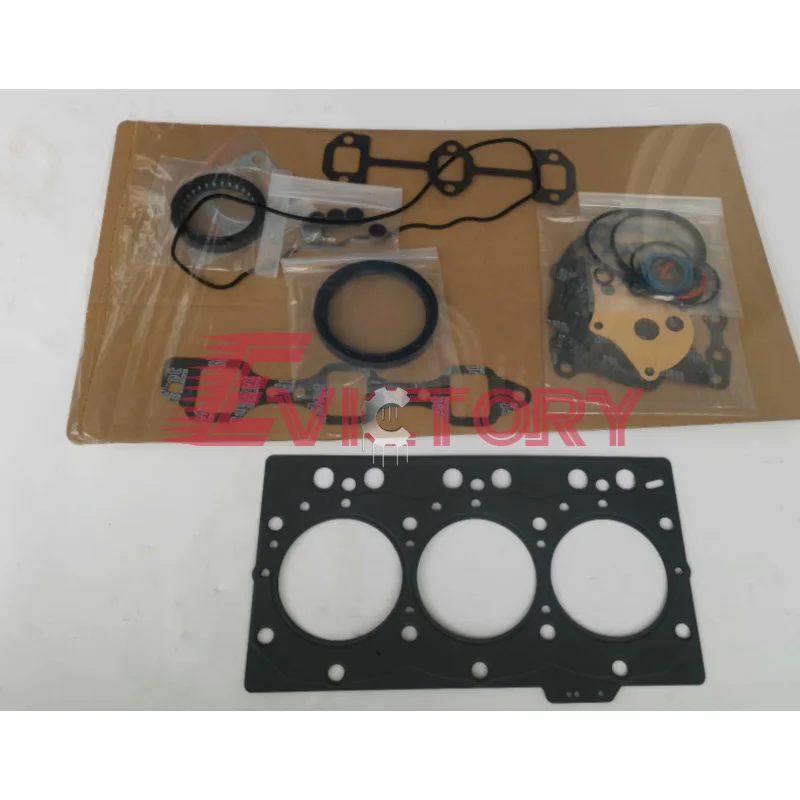 Yanmar 3TNE78A 3TN78 3TNE78 3TN78L full gasket kit + piston ring + water pump