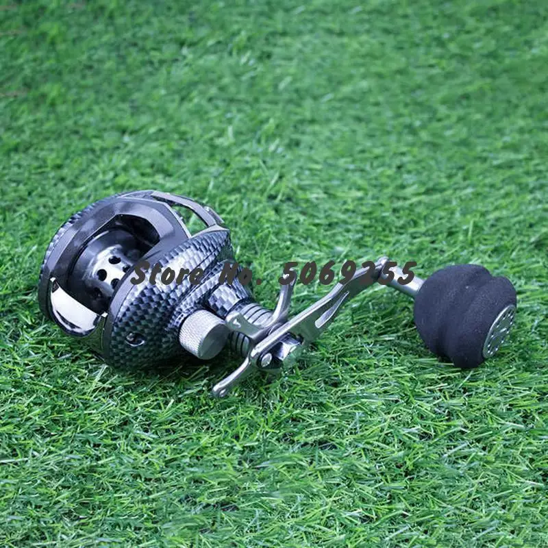 Pisces Luya Water Drop Wheel 13 Bearing RA120 Snake Pattern Coated Single Rocker EVA Handle Fishing Reel