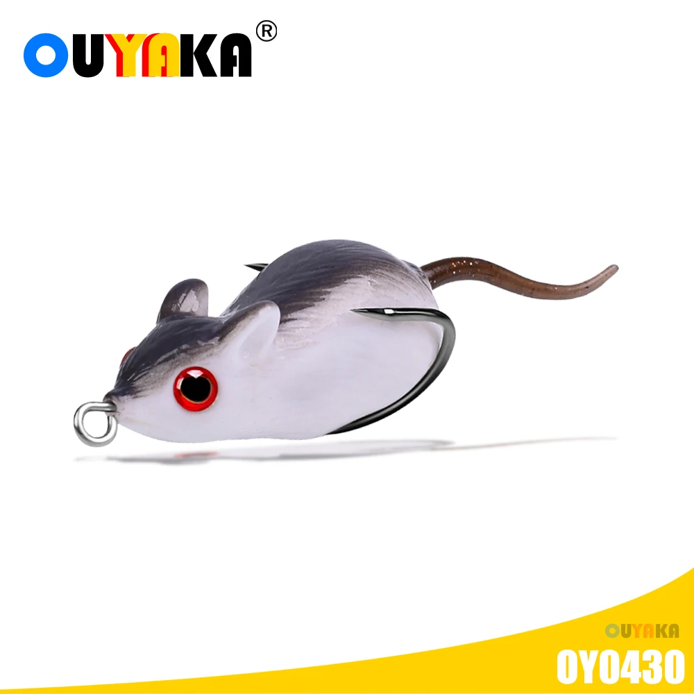 

Fishing Accessories Lure Softbait Mouse Sinking Iscas Artificiais Weights 9g 50mm Silicone Bait Pesca Articulos Carp Fish Leurre