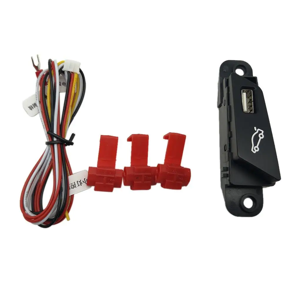 Car Trunk Open/Close Button Switch Assembly with USB Port for Chevrolet Cruze MGO3