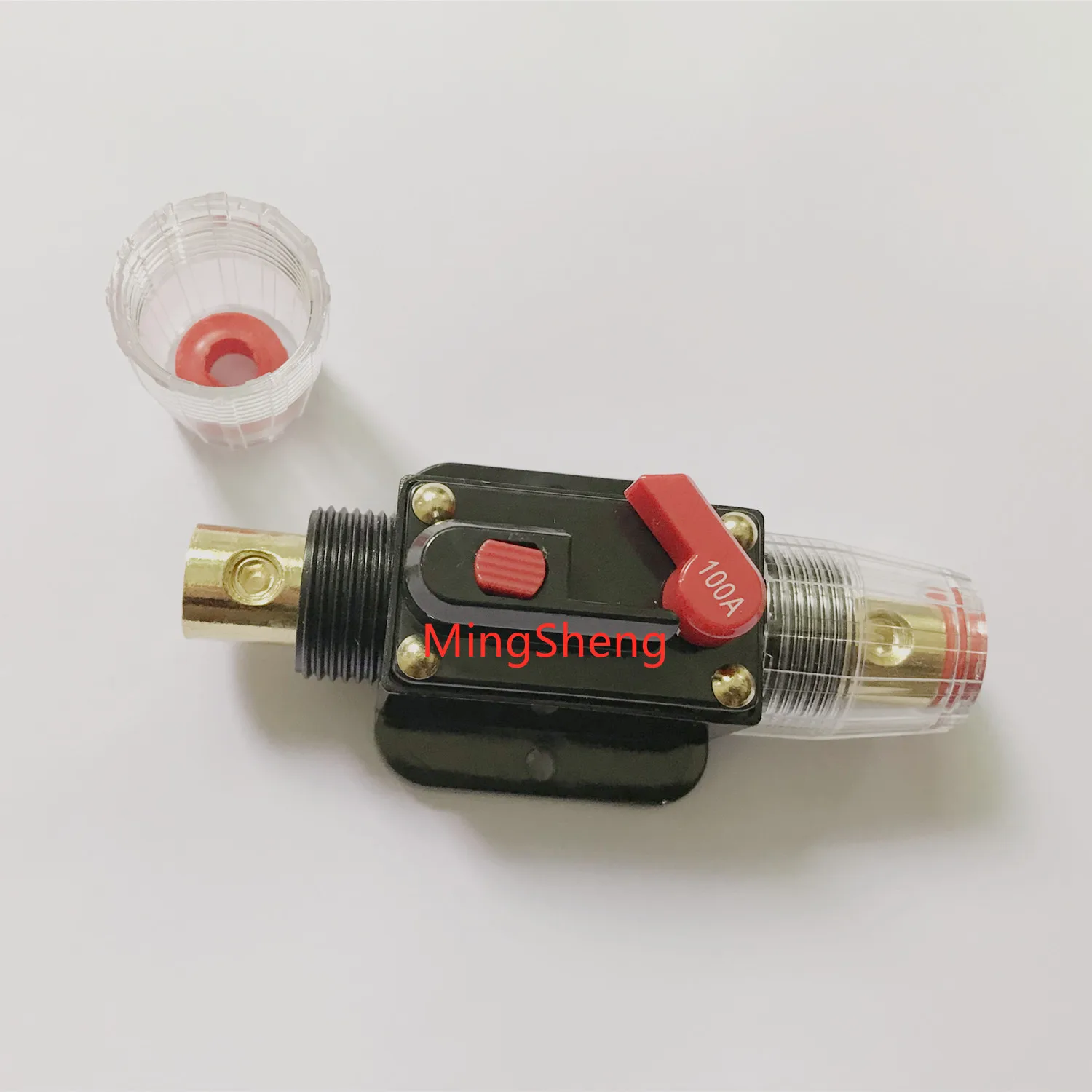 Original new 100% car audio fuse holder self recovery current circuit breaker 40A 60A 80A breaker switch type 100A