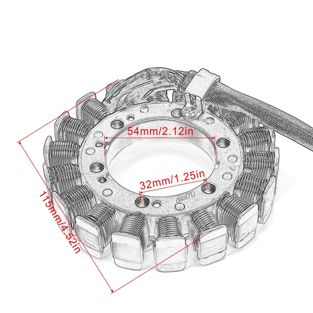 Stator Coil For Yamaha XV400 XV500 XVS400 XVS400C XV535 VIRAGO 400 535 XVS650 DRAG STAR CLASSIC V-STAR XVS 650 2GV-81410-20