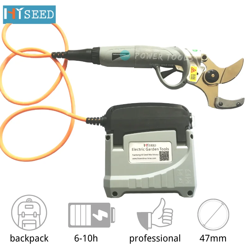 

Gardening Rechargeable Powerful Electric Pruning Shears/ Scissors For Fruit Trees And Thick Branch