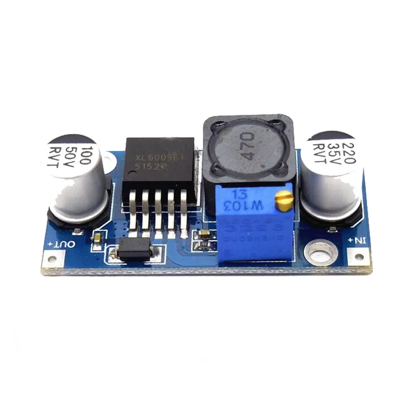 XL6009 Boost convertisseur réglable 15W 5-32V à 5-50V Module d'alimentation DC-DC haute Performance faible ondulation