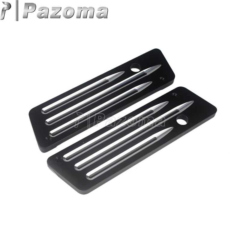 غطاء جانبي لسرج الدراجة النارية من الألومنيوم ، غطاء جانبي لمزلاج هارلي بجولة على الطريق وجولة الملك والشارع ، FLHT ، FLH FLT FLTR formation-13 #5