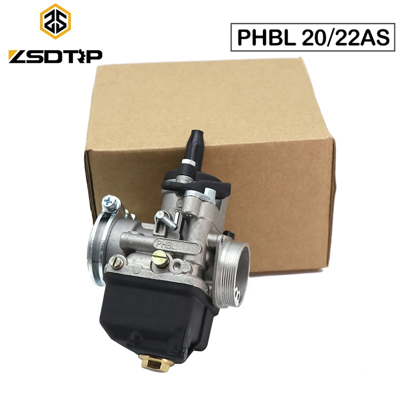 

ZSDTRP 20mm 22mm Carburetor For Dellorto PHBL 20AS/22AS 2T(A) R2706/R2707 For the Biland 250 Tiger Carburetor 2 Stroke