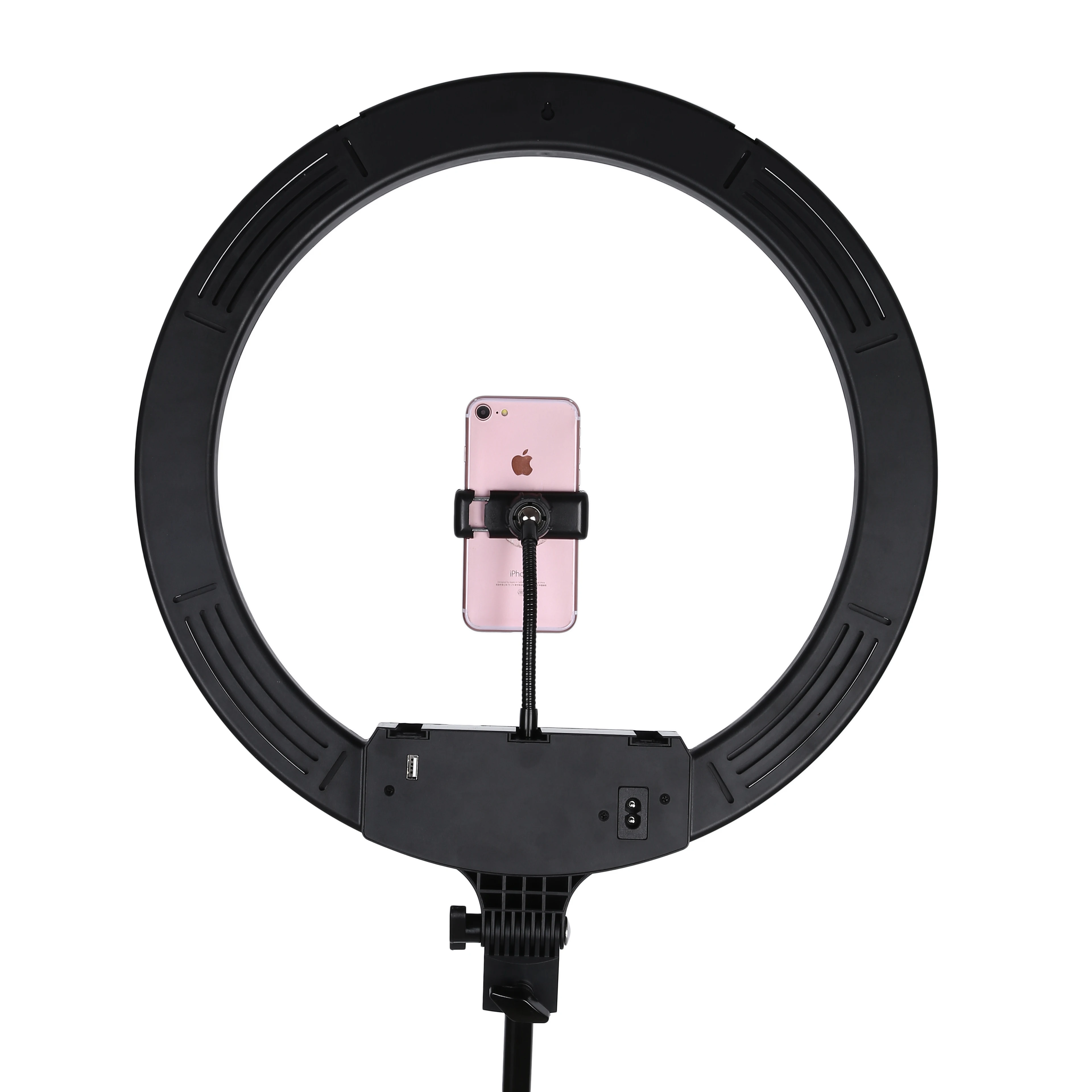 Photo Studio lighting 18inch LED Ring Light Touch Control Photography Dimmable Ring Lamp No tripod for Portrait,Makeup,Video