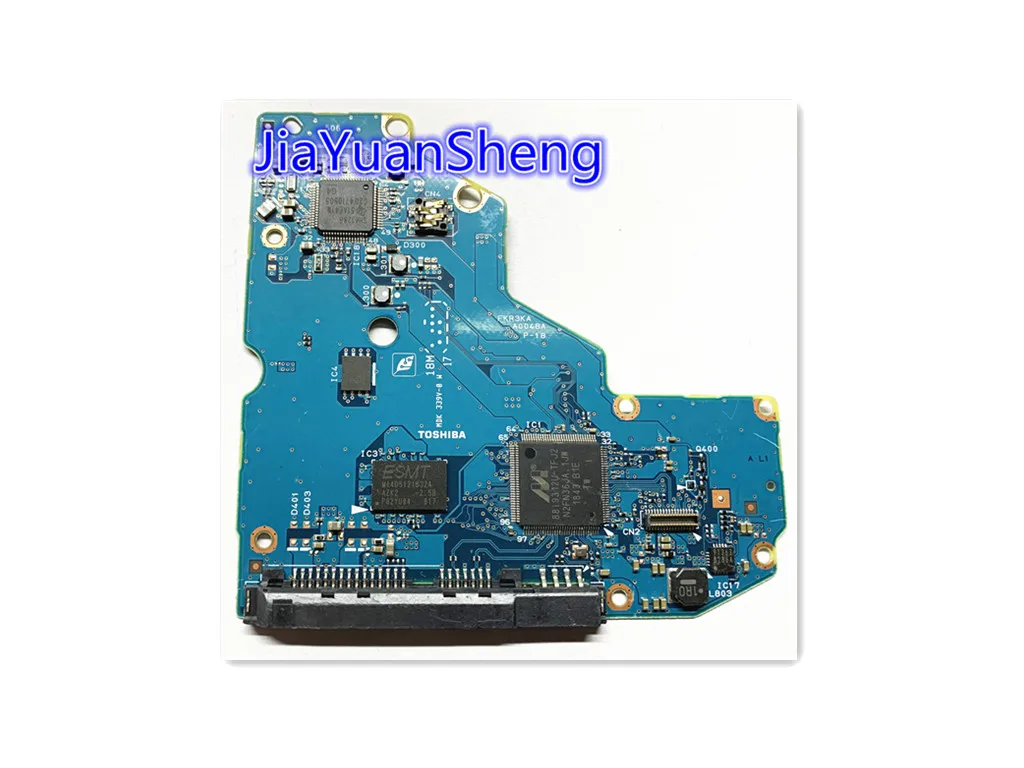 

Toshiba Logic Board Number: G0048A , 20A0 M8 SSW FKR3KA A0048A P-18 MDK 339V-0 W SATA 3.5