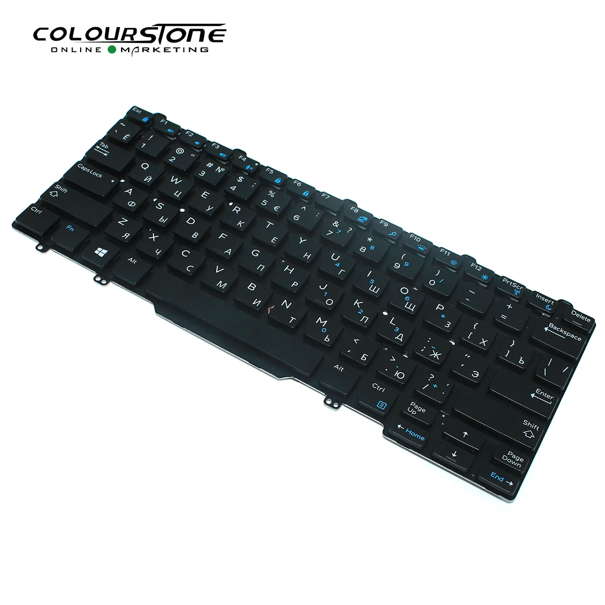 Imagem -03 - Teclado do Portátil para Dell Latitude 3340 3350 5488 5480 5490 Mp13l78ru6442 Rússia Preto Notebook Teclado com Retroiluminado ru