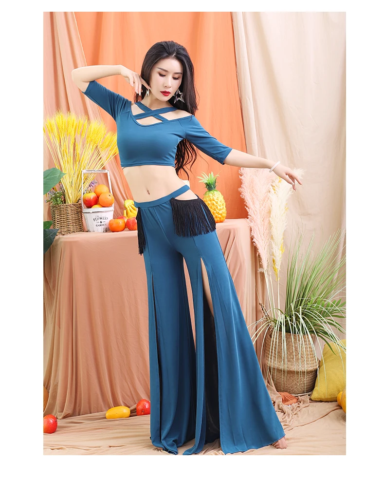 Women Belly dance clothing new dance performance suit oriental dance performance practice clothing women's belly dance set