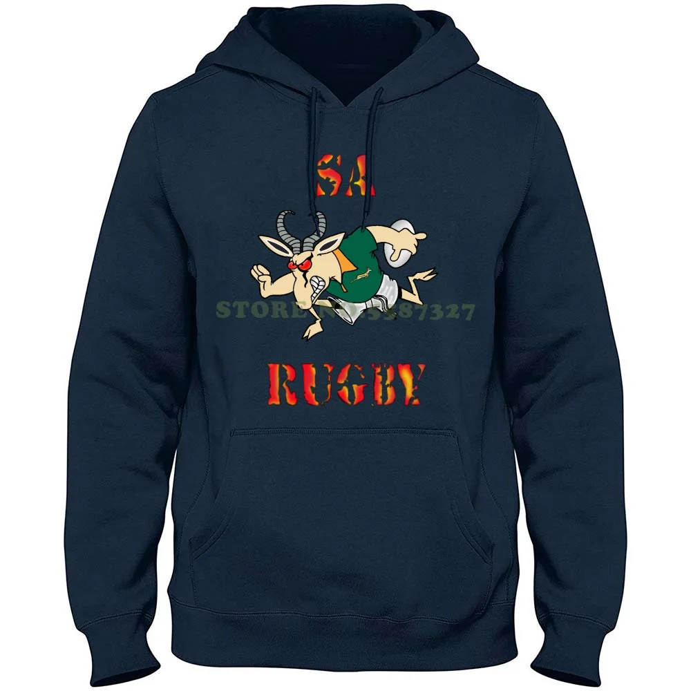 Springbok Rugby South Africa 100% Pure Cotton Hoodie Stormers Blue Bulls Natal Super Rugby Sharks Super 15 Super 14 South