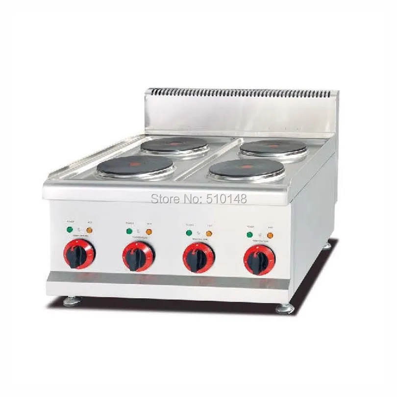 PKJG-EH687 Counter Top Electric 4-Plate Cooker, for Commercial Kitchen