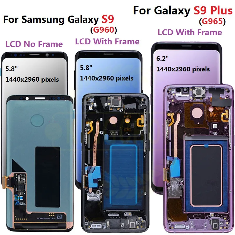 توصية وتحليل لشاشة LCD لجهاز Samsung Galaxy S9 (S9plas)
