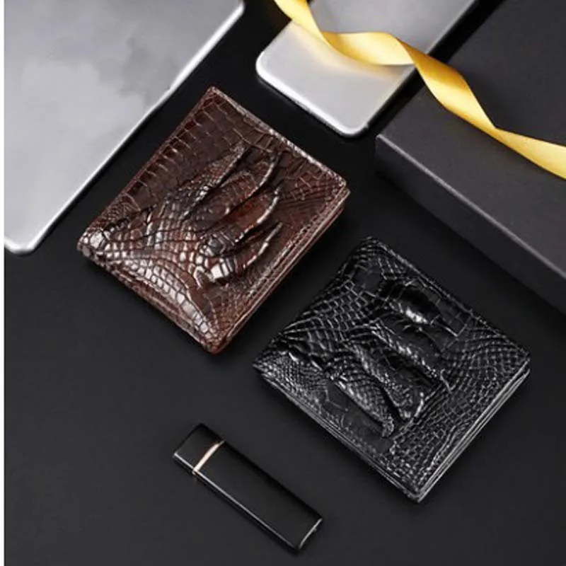 mafeimengge crocodile wallet brief paragraph men wallet  male manual  Tidal model  personality