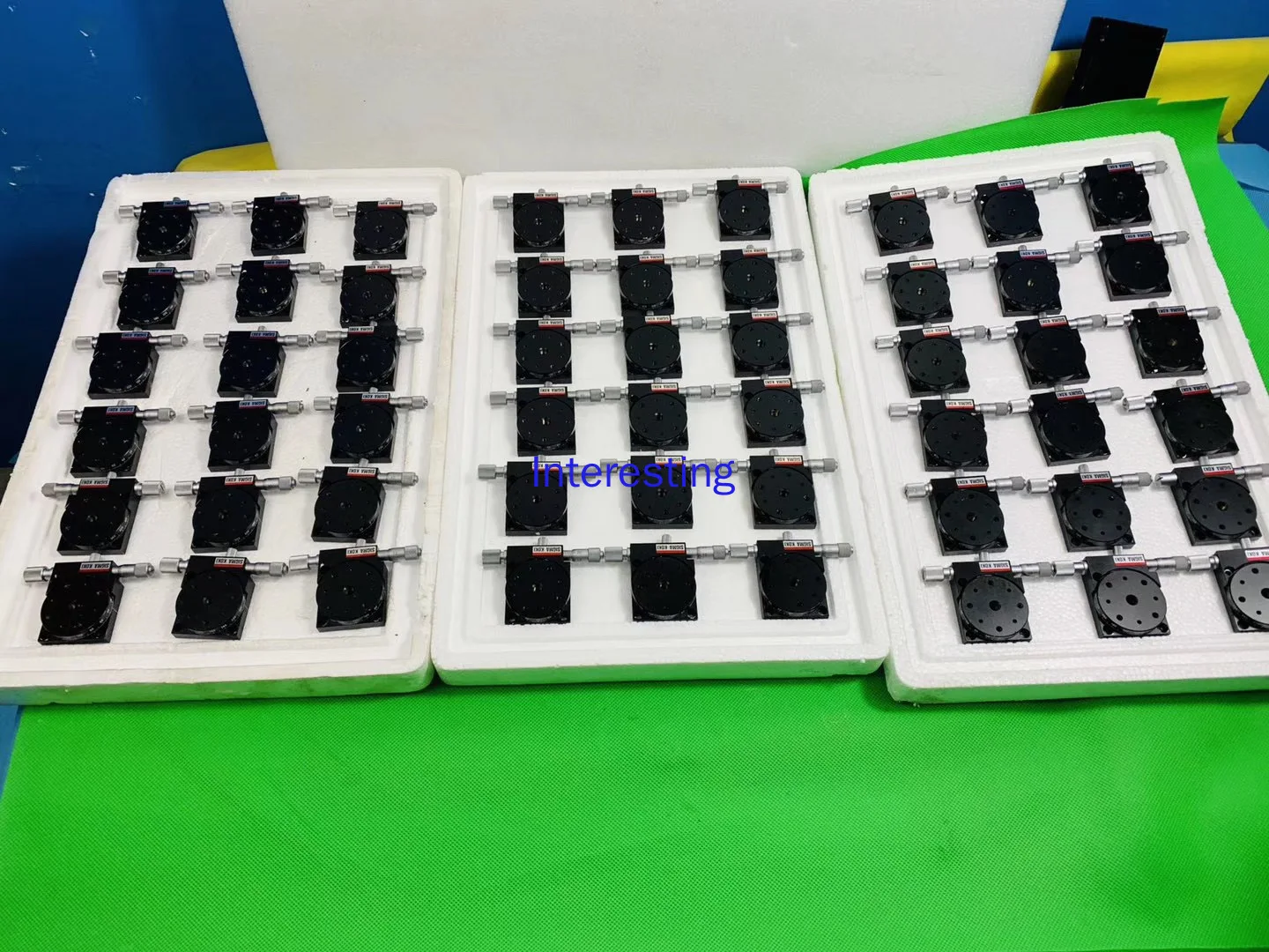 Plataforma giratoria Manual de ajuste del eje R, placa giratoria ultrafina de 40mm, latón Sigma KSP-406M