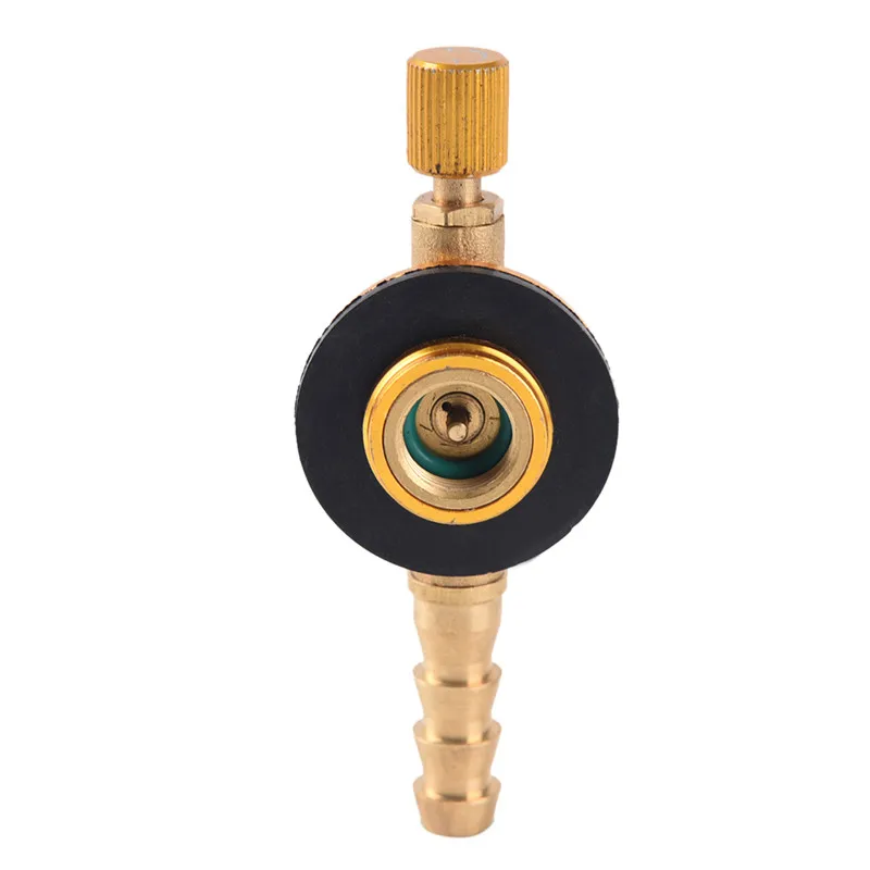 2styles Camping Gas stove regulating valve Safe Switching Charging Inflatable Valve Adapter for Flat Tank Liquefied Cylinder