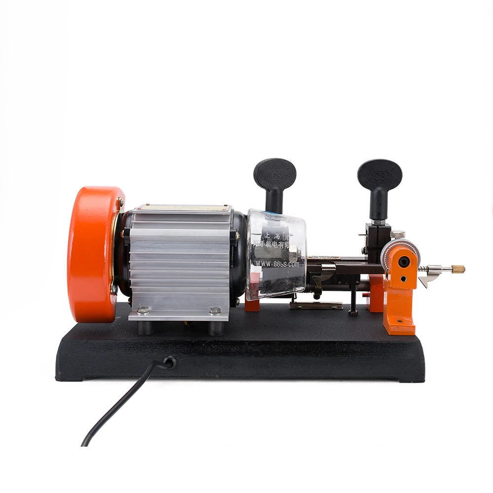 Herramienta Manual con llave, guía de ajuste Horizontal, aguja de acero, Hardware de cerrajero, máquina de copia de cuchillo de alta velocidad, 180W