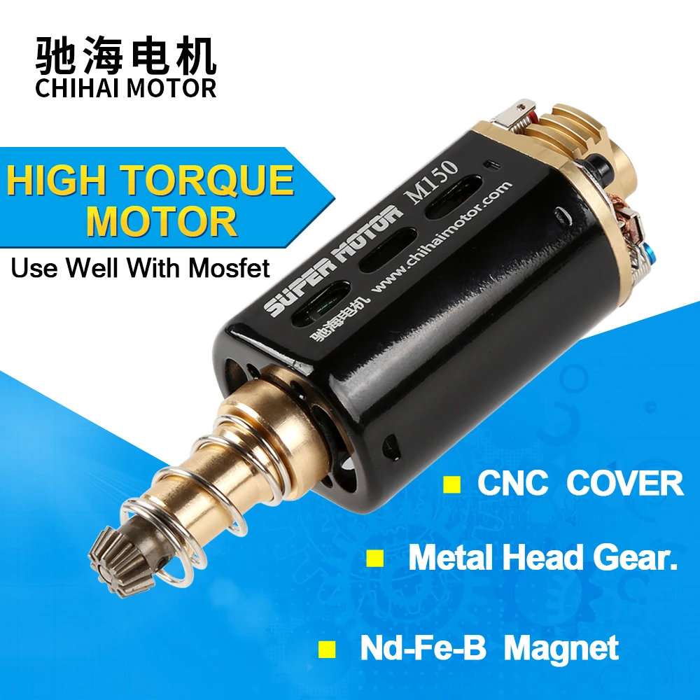 

High Torque High Speed Gear Box Motor M150 For Airsoft AEG M4A1-J9 /ACR-10 Ver.2 Gearbox Series