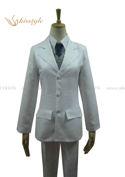 Kisstyle Fashion Future Diary Mirai Nikki Amano Yukiteru Formal Groom Cosplay Costume,Customized Accepted