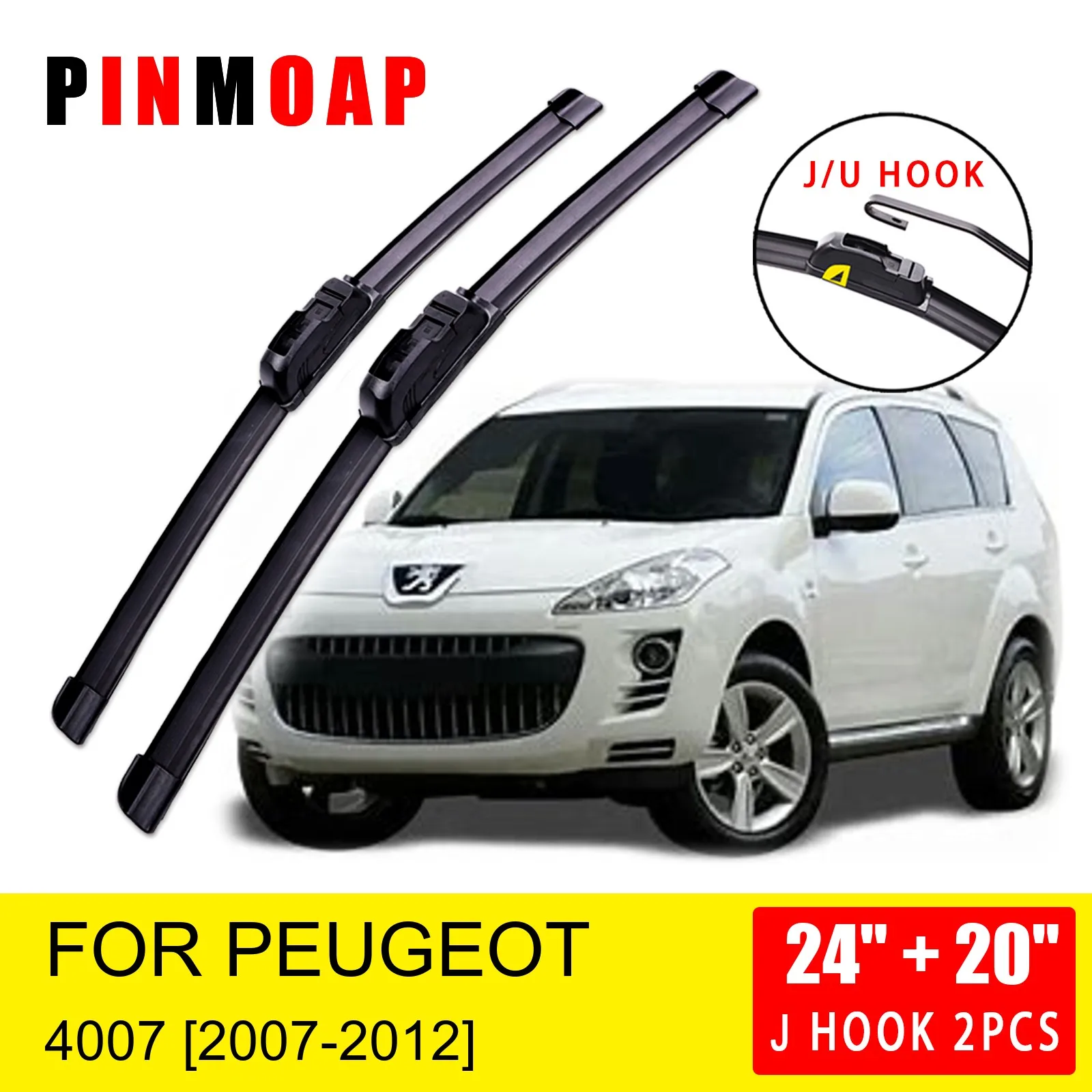 

Щетки стеклоочистителя передние для Peugeot 4007 2007 2008 2009 2010 2011 2012