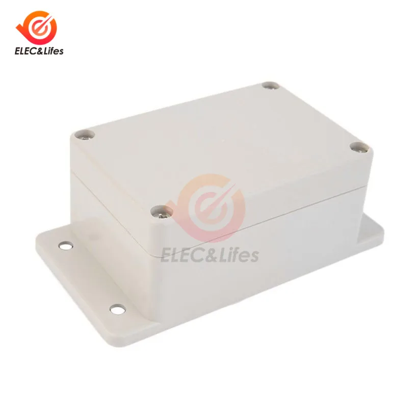 5Pcs 100x68x50mm ABS Plastic Waterproof Electronic Enclosure Project PCB Box Case Shell Electrical Connector