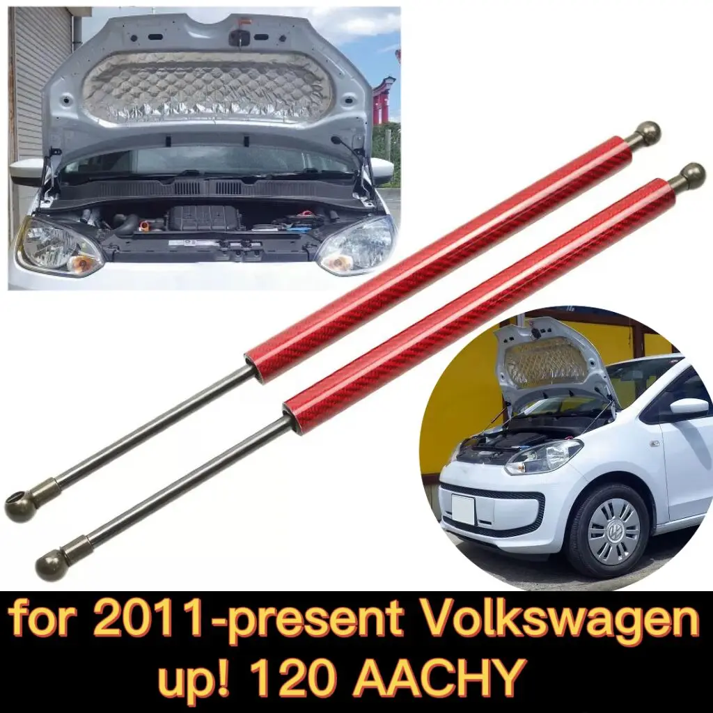

Gas Spring for 2011-2021 Volkswagen up! 120 AACHY Front Hood Bonnet Gas Struts Lift Support Shock Damper Charged Carbon Fiber
