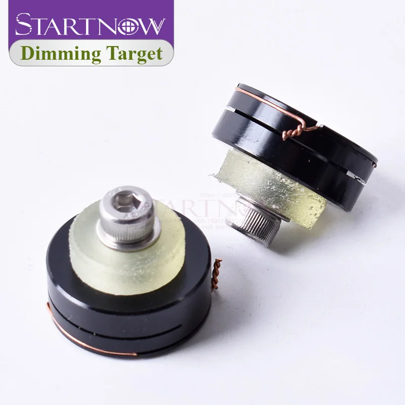 Startnow Dimming Target 1st Mirror Holder with Laser Path Calibrating Device Light Regulator Alignment Kit for CO2 Laser Machine