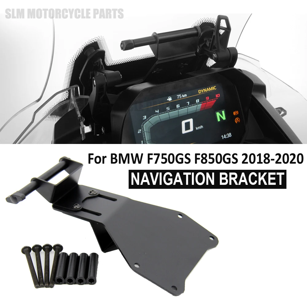 For BMW F850GS F750GS 2021 2020 2019 2018 Motorcycle Navigation Stand Holder Phone Mobile Phone GPS Plate Bracket Support Holder