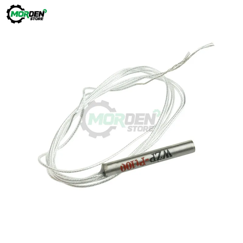 PT100 50cm Platinum Resister Temperature Sensor Waterproof Temp Probe -20~450 Degree Celsius Dia 4x30