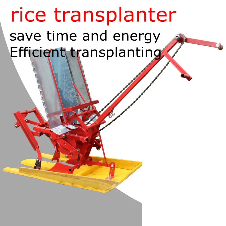 Rice transplanter, hand-operated rice, new two-row rice transplanter, small seeder, planting machine, agricultural machinery