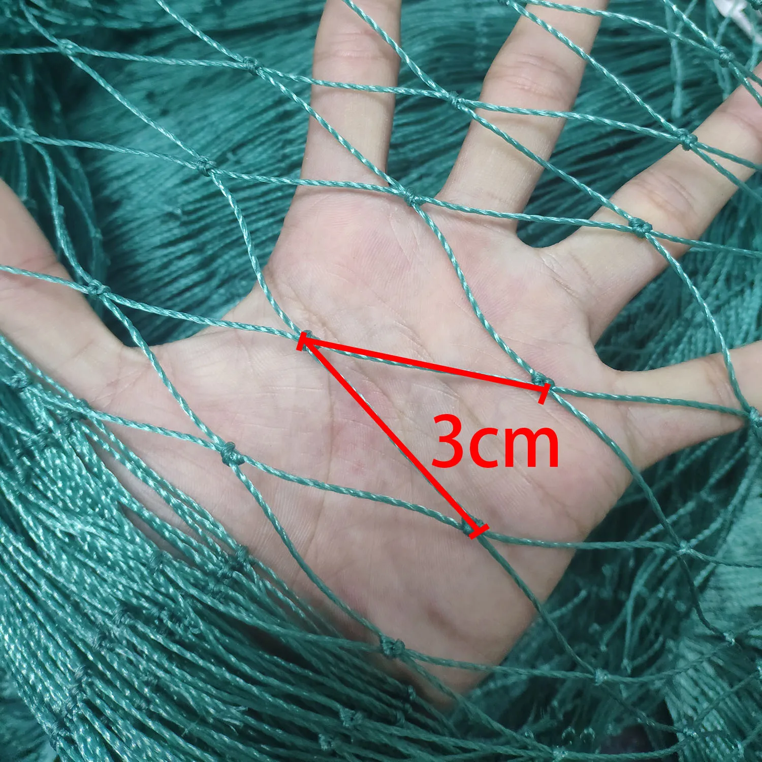 

24 Strands 3cm Mesh Heavy Anti Bird Netting Garden Fence And Crops Protective Fencing Chicken Net Fishing Net Balcony Net