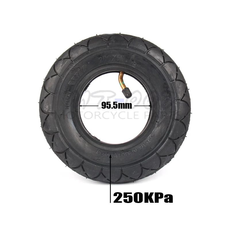 200x50 Electric Scooter Tyre With Wheel Hub 8