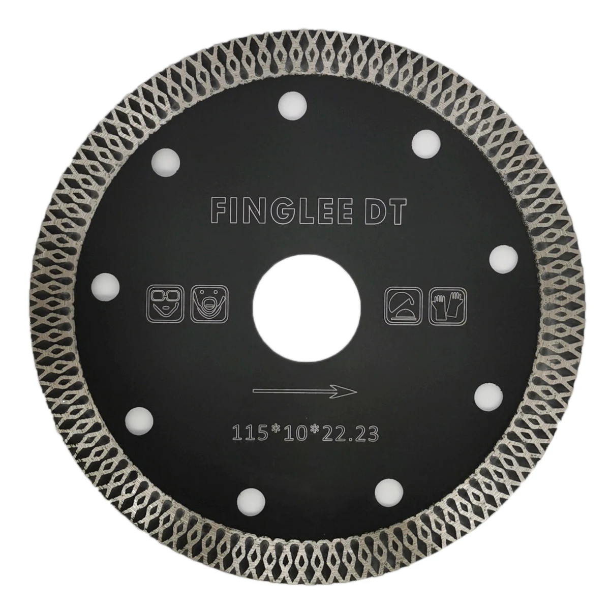 

FINGLEE 3.5/4/5/ 5"/7/9"Porcelain Tile Ceramic Diamond Cutting Blade Disc for Dry Saw Marble Cutter Super Thin Stone