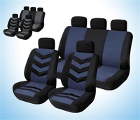 New Universal Car Seat Cover 9 Set Full Seat Covers Crossovers Sedans Auto Interior Accessories Full Cover Set for Car Care