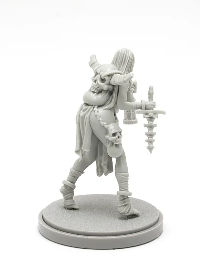 30mm Resin Figure model kits Malcontent Survivor  Unassembled and unpainted