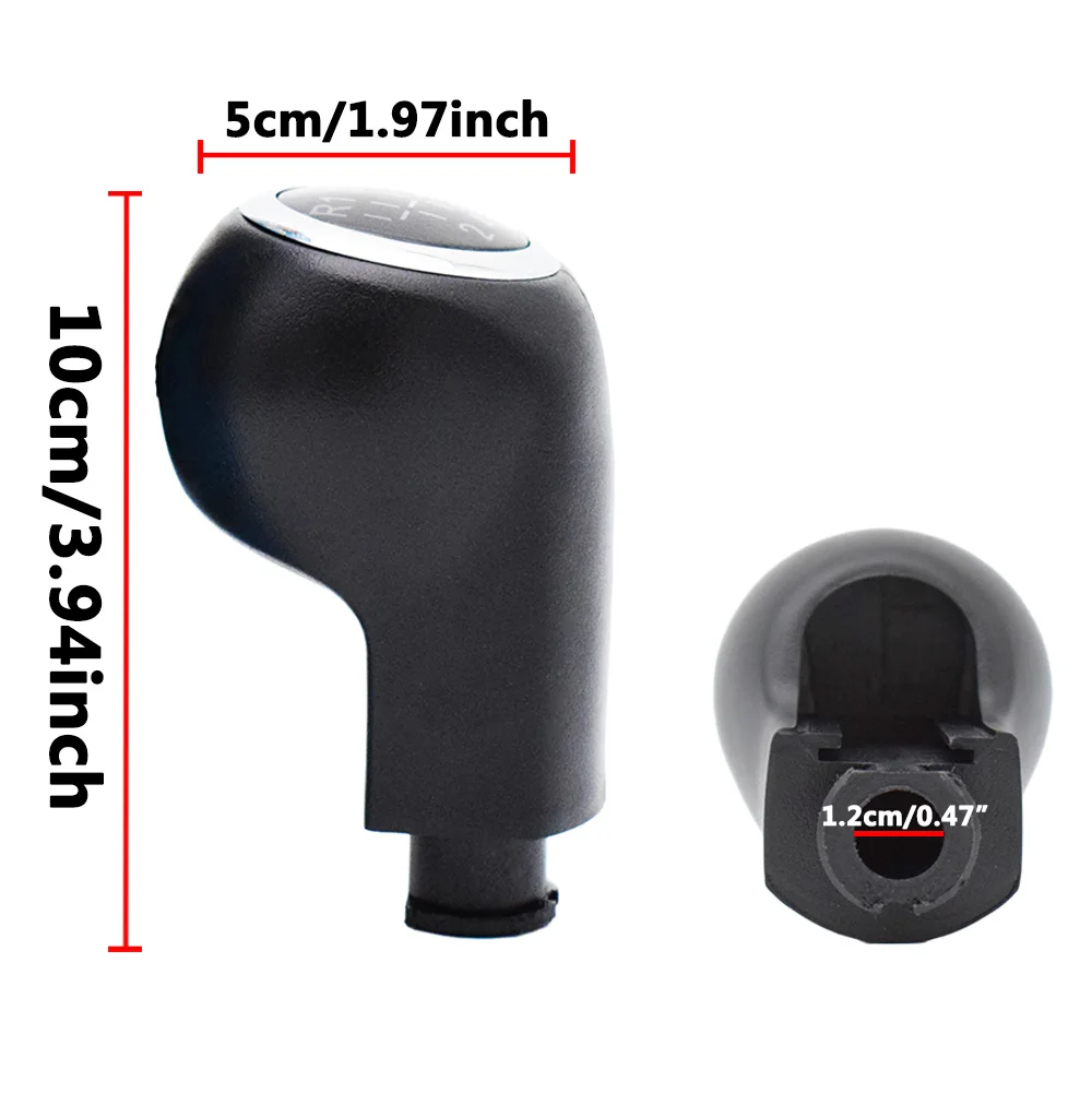 5 Speed Car Gear Shift Knob With Leather Boot For OPEL/VAUXHALL CORSA D 2006 2007 2008 2009 2010 2011 2012 2013 2014