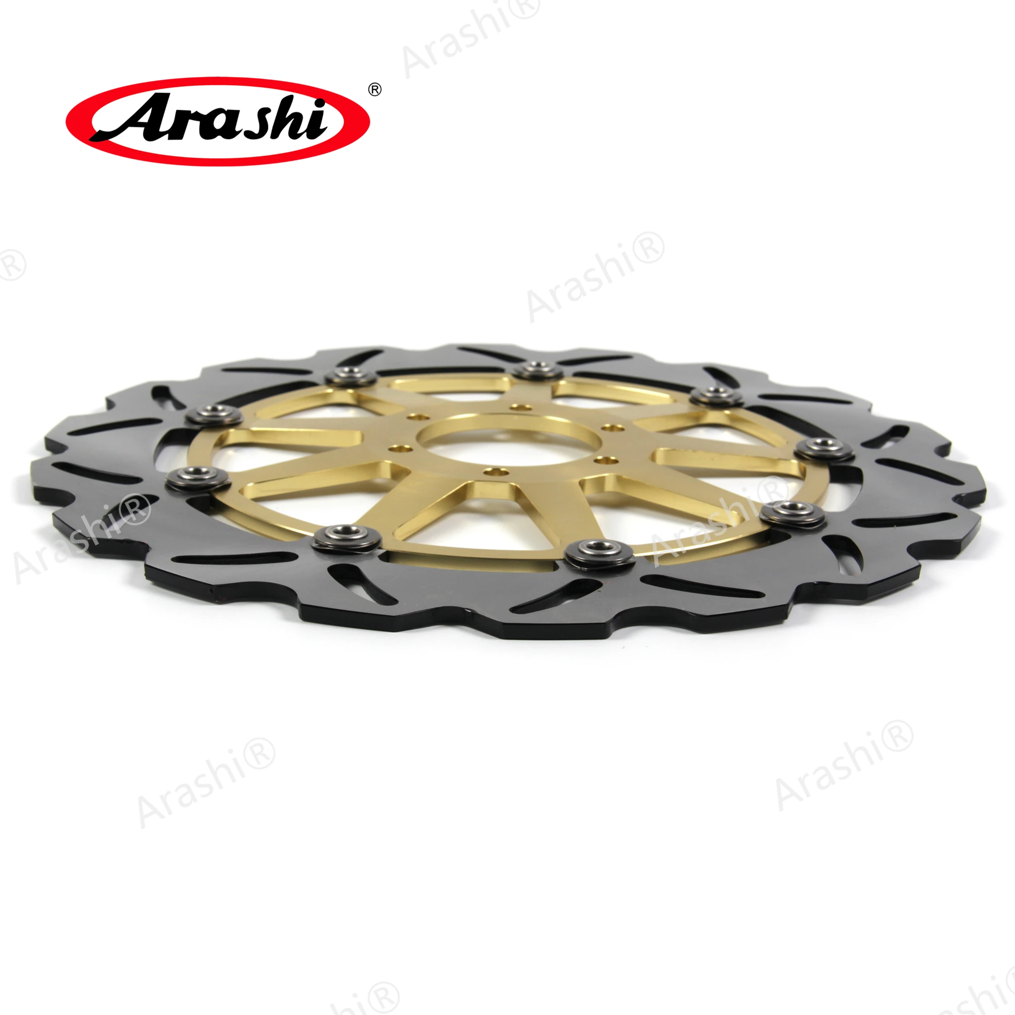 Arashi 1PCS For GILERA GFR125 GFR 125 1993 1994 CNC Full Floating Front Brake Disc Brake Rotor Motorcycle Replacement Disc