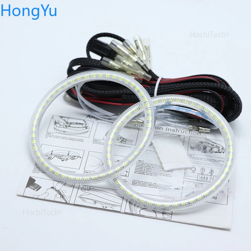 For Nissan Maxima  2010 2011 2012 Super Bright white color 3528 SMD led Angel Eyes kit daytime running light DRL