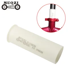 MUQZI Folding Electric Bicycle Seatpost Protective Cover 33.9mm Seat Tube Reducing Sleeve Adapter 1mm Thick Cycling Accessories