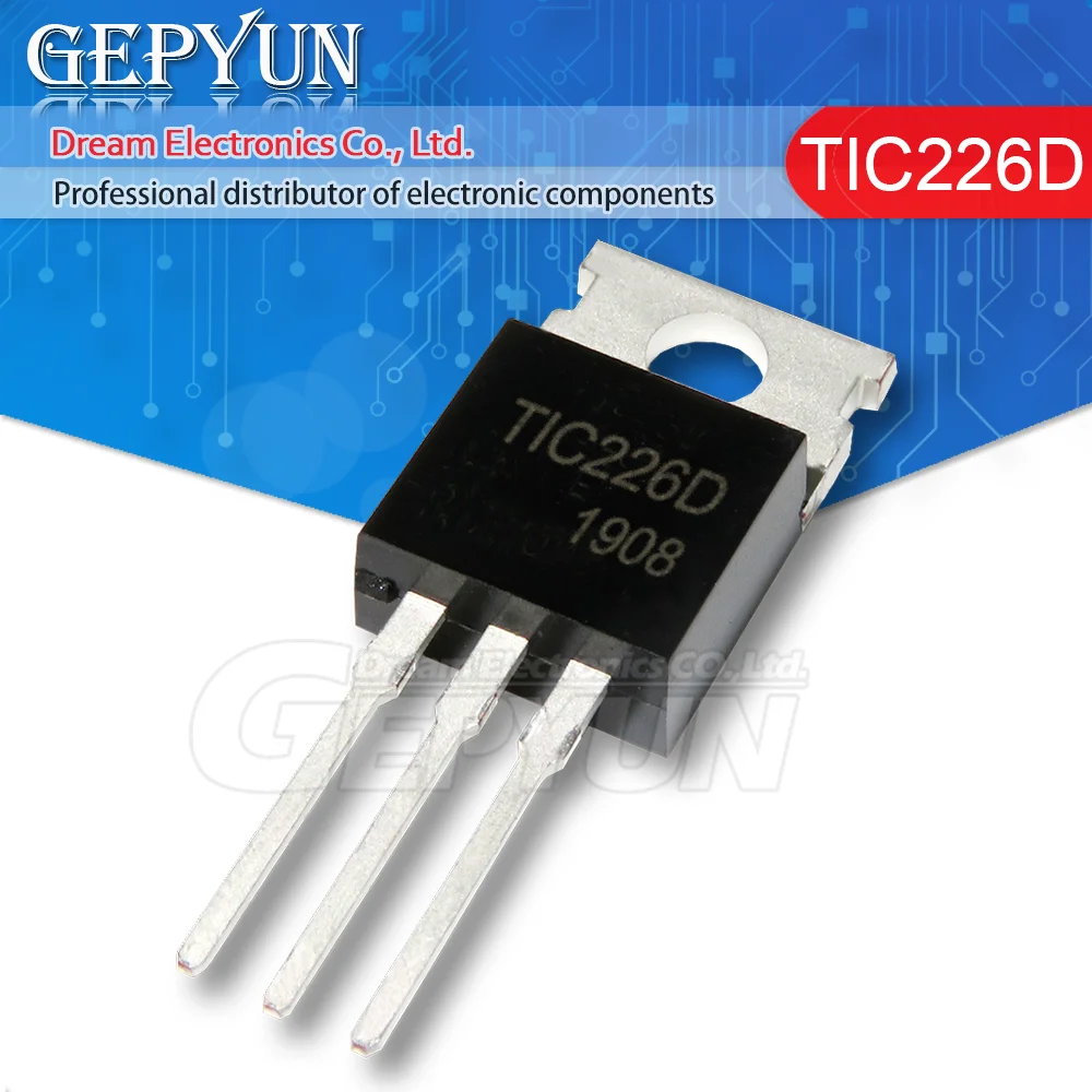 10PCS TIC226D TO-220 TIC226 TO220 new  In Stock