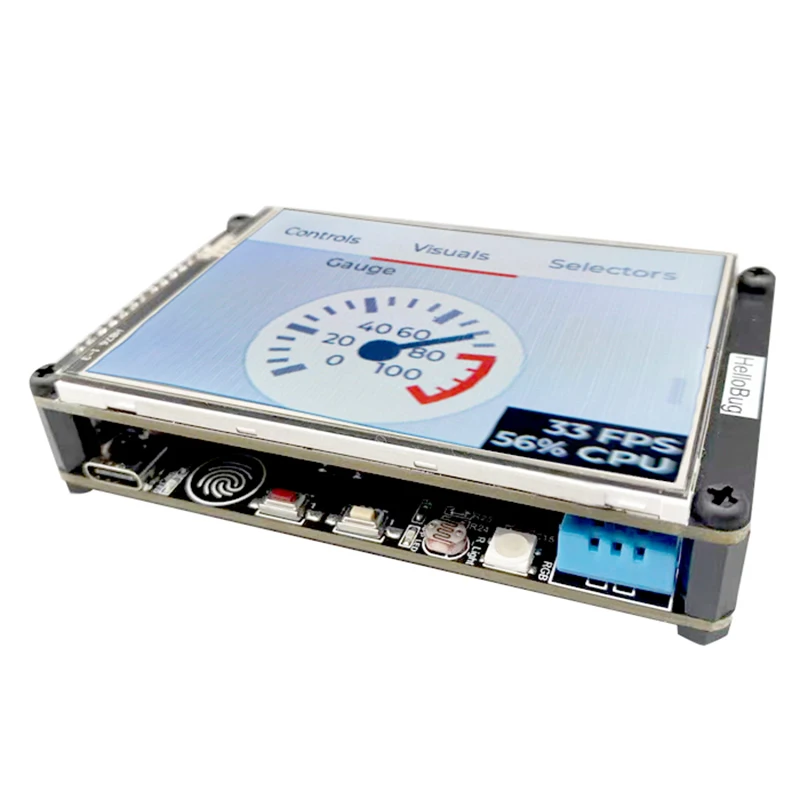 ESP32 Hellobug Development Board Espressif Lcd Lvgl Littlevgl Wifi Bluetooth Scherm