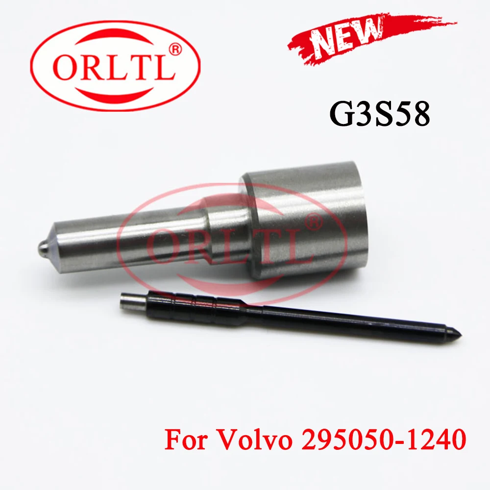 ORLTL Common Rail Injector Nozzle G3S58 Automatic Fuel Spray Injection Tip G3 S58 For Volvo 295050-1240 21785960