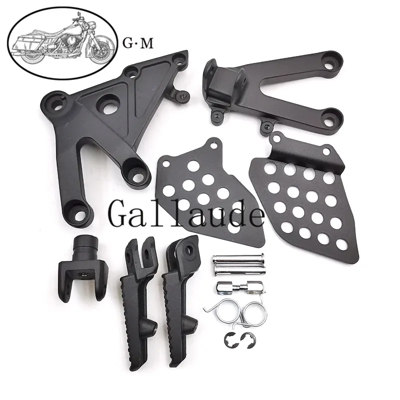 Motorcycle Front Footrest Foot Pegs Set For Honda CBR600RR CBR600 RR F5 2003 2004 2005 2006