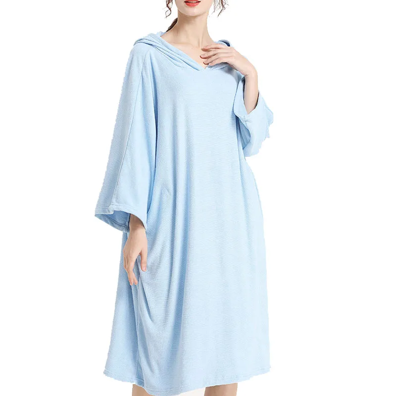 

Autumn Spring Sleepwear women 9XL 8XL 7XL bust 160cm Plus size Women's dress 3 colors