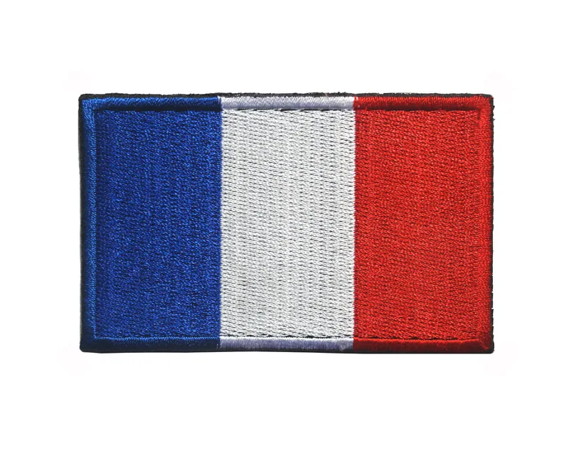 Embroidered Backpack French Country Patch France National Flag Emblem Patches