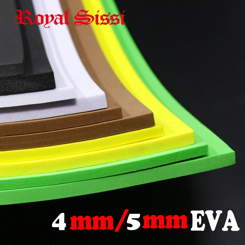 10 sheets premier fly tying 4mm/5mm EVA foam sheet super fine square foam paper fly tying materials for terrestrial insect flies