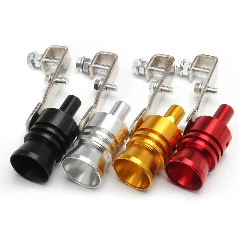 Universal Motorcycle Turbo Sound Whistle Muffler Exhaust Pipe Car Sound Simulator Turbo Muffler Sound Whistle muffler exhausttip