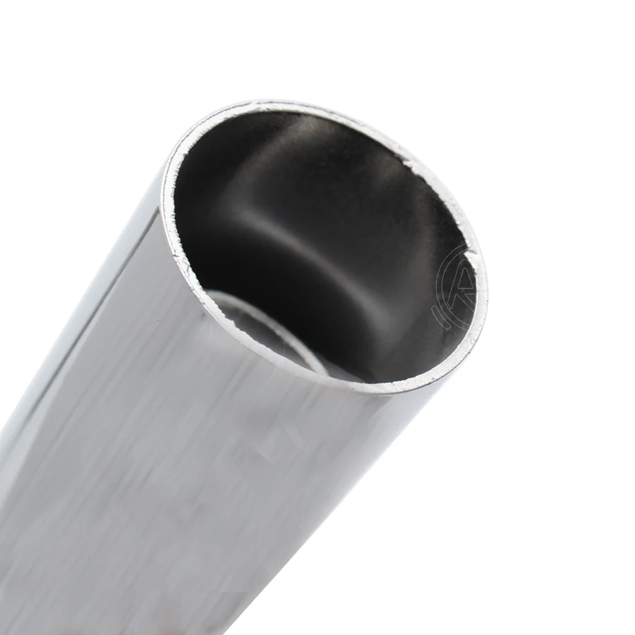 Universal For Honda CG125/WY125 CG150 Vintage Retro Metal Chrome Modified Motorcycle Exhaust Muffler Front Pipe